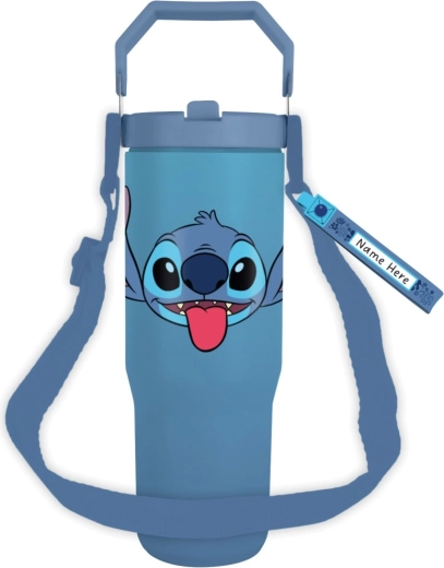 Lilo e Stitch tazza da viaggio con tracolla