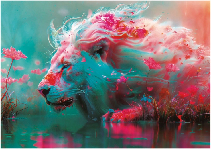 Puzzel Koning der Bloemen 1000 stukjes