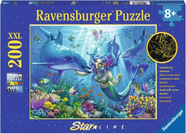 Glow-in-the-dark Puzzle Underwater Paradise XXL 200 pieces RAVENSBURGER