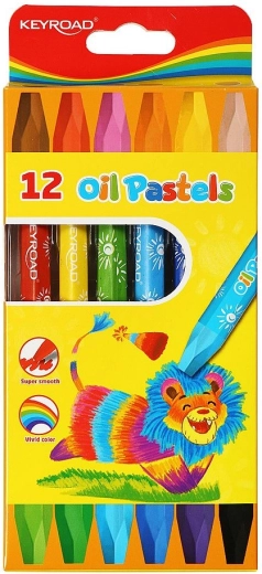 Pastels à l’huile Keyroad – set de 12 couleurs