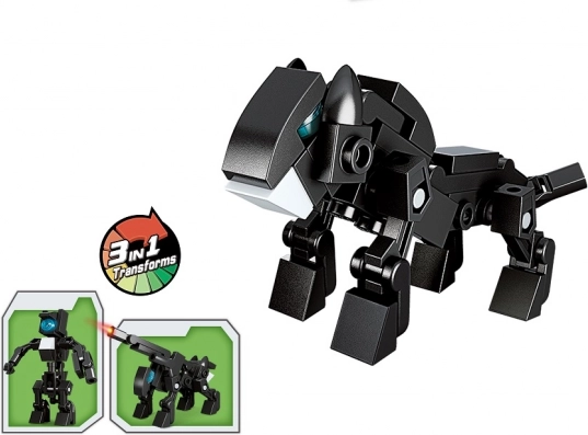 Qman multivariant gevechtsteam 3-in-1 Leopard