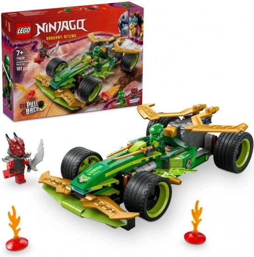 Lego NINJAGO Lloyds racewagen met pull-back aandrijving