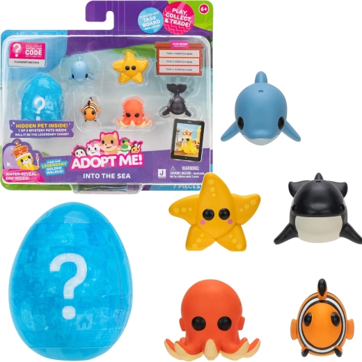 Adopt Me set 7 pcs – Into the Sea Mystery Pet