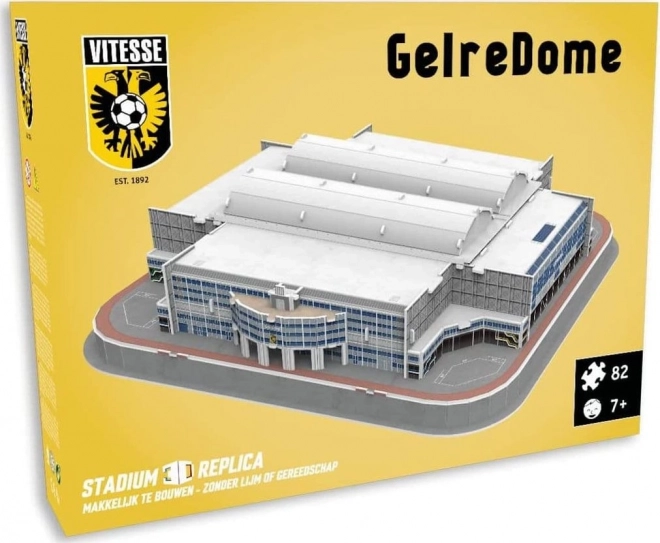 Puzzle 3D dello stadio GelreDome FC Vitesse, 82 pezzi