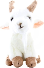 Chèvre en peluche 18 cm écologique