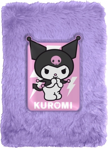 plush Kuromi notebook