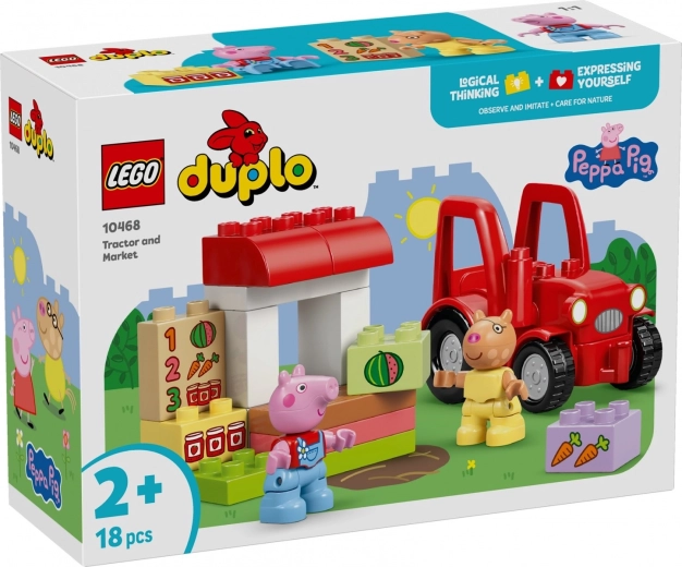 LEGO DUPLO PEPPA PIG Tractor and Market (10468)