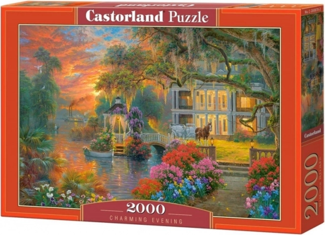Puzzel 2000 stukjes – Schattige avond