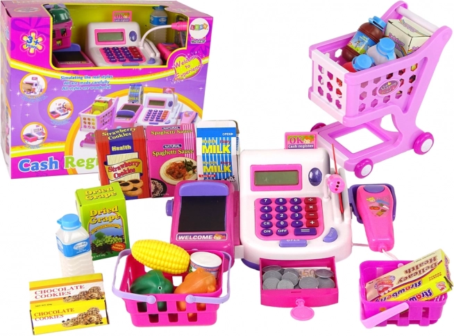 Dětská pokladna s kalkulačkou
