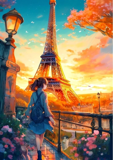 Paris Wanderings Puzzle 1000 Pieces