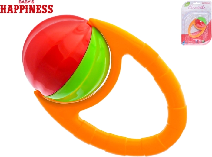 Rattle with Rotating Ball for Babies