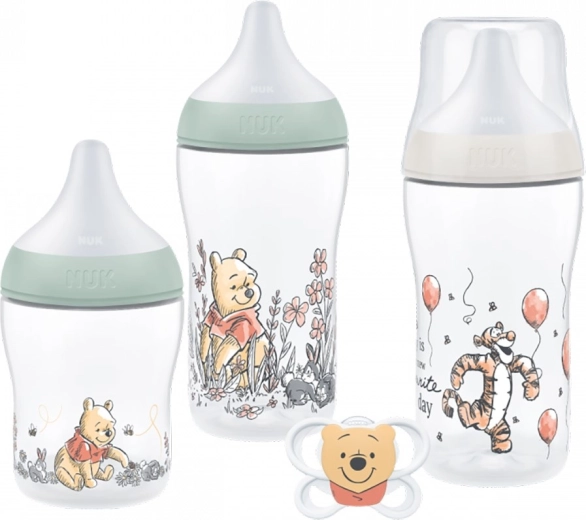 NUK Perfect Match Disney Winnie the Pooh set di biberon e succhietto