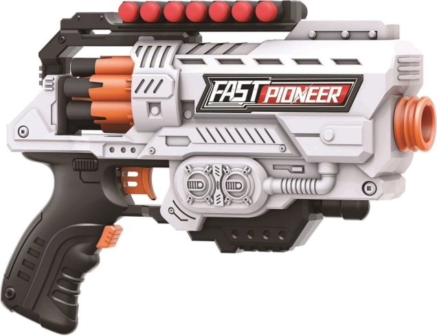 Blaster Fast mini à piles avec 16 projectiles