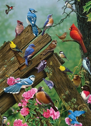 Forest Birds Puzzle 1000 Pieces Cobble Hill
