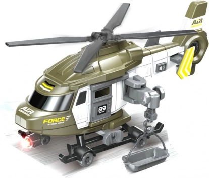 Police Helicopter with Flywheel and Effects