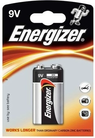 Energizer alkalisk batteri 9V