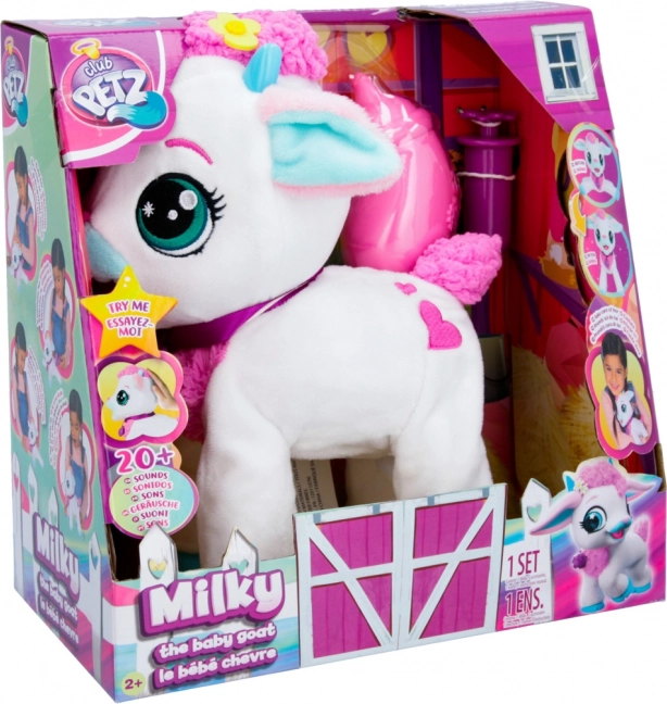 Chèvre interactive Milky de Club Petz