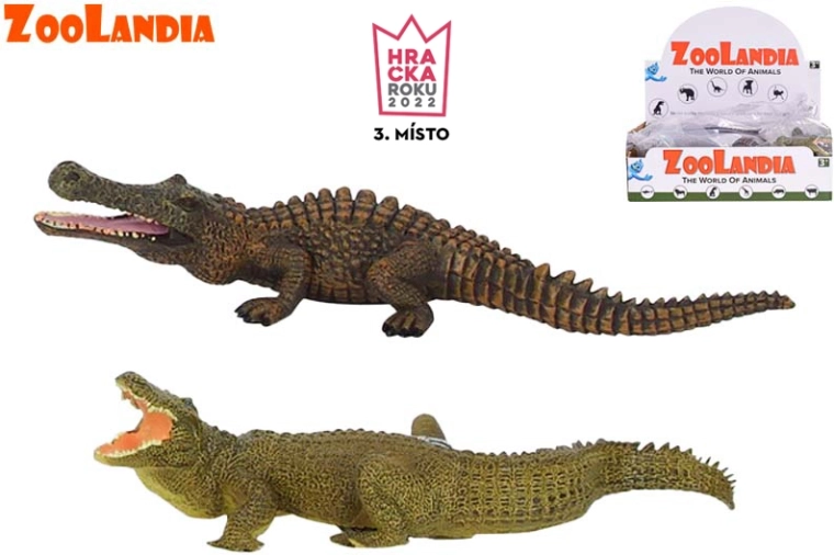 Zoolandia crocodile figure 21–23 cm