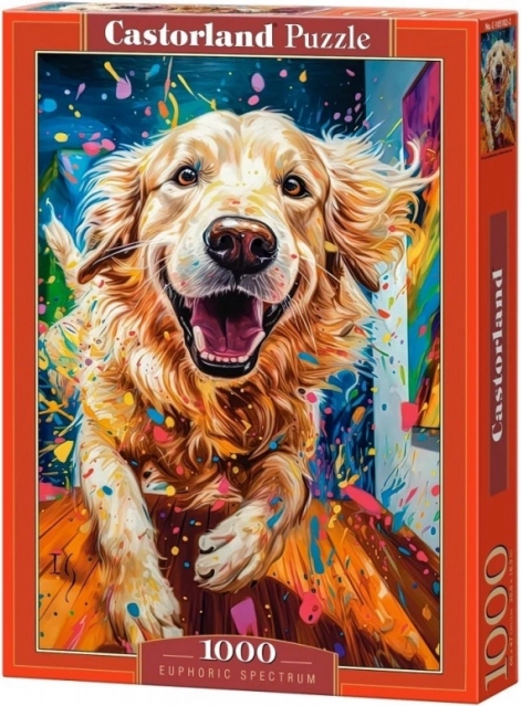 Puzzel 1000 stukjes Lucky dog Euforisch spectrum