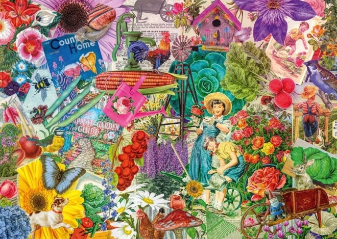 Puzzle Fun Gardening 1000 Pieces SCHMIDT