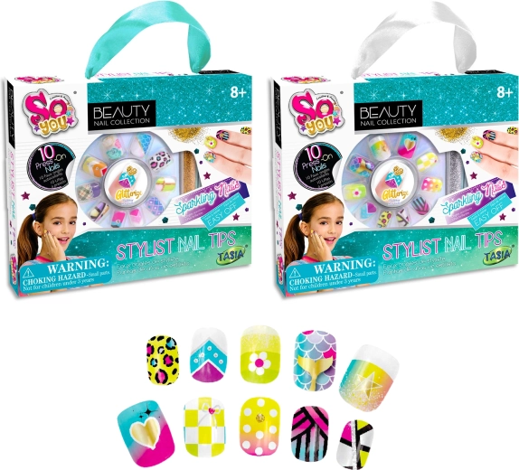 TASIA glitter nail kit for kids