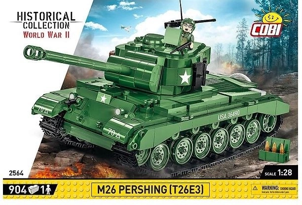 Jeu de construction M26 Pershing T26E3