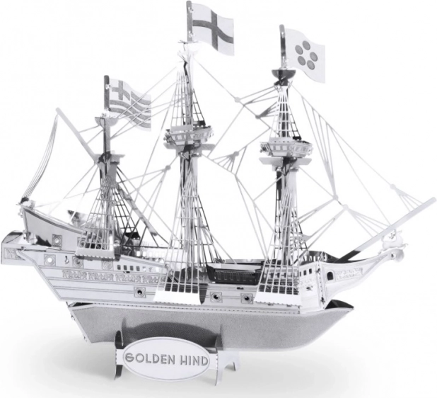 Metal earth Modèle métallique 3D du navire Golden Hind