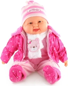 Large Baby Girl Doll with Sounds and Soft Body