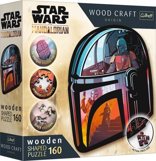 Wooden Puzzle STAR WARS THE MANDALORIAN – 160 Pieces