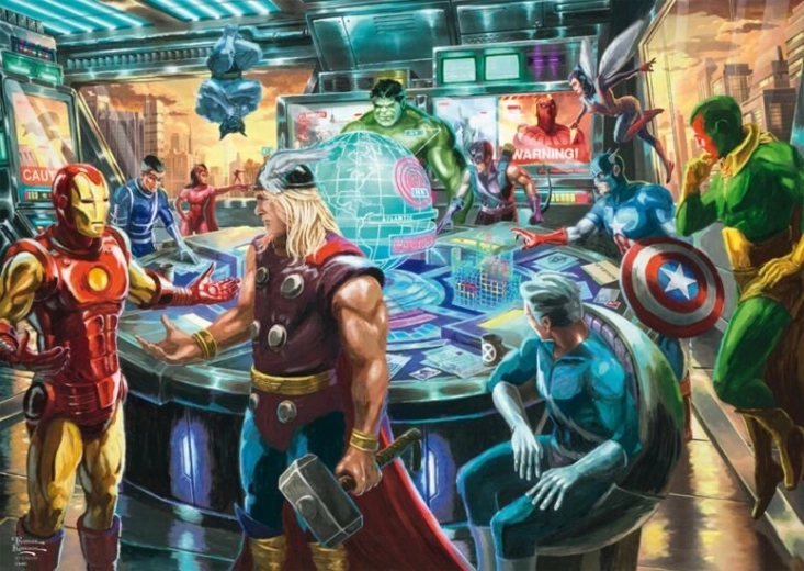 Puzzel Marvel Avengers 1000 stukjes
