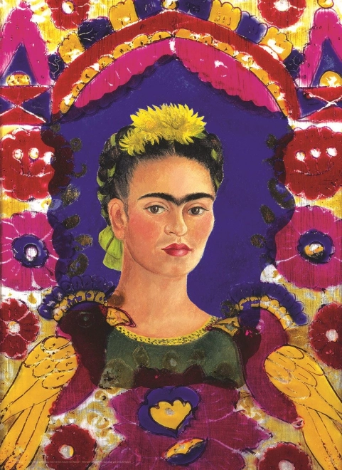 Frida Kahlo Self-Portrait Puzzle, 100 Pieces