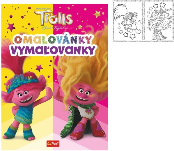 Trolls coloring book 20 × 27.5 cm
