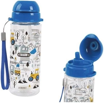 Borraccia per bambini in tritan Cantiere 400 ml