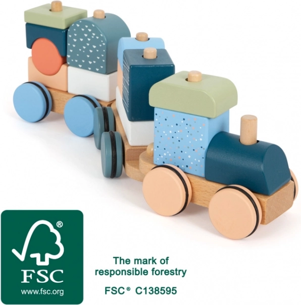 Træ-stablende tog Arctic small foot