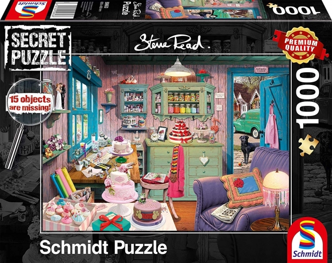 Puzzel SCHMIDT SECRET – oma's kamer (1000 stukjes)