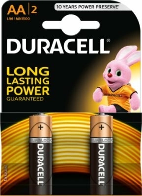 Duracell Basic AA alkalijske baterije 2 kom
