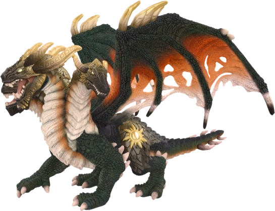 Mythic devil dragon