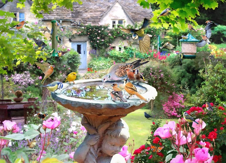 Summer Bird Puzzle 1000 Pieces