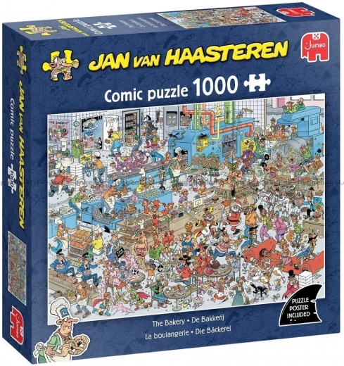 Jumbo puzzel Jan van Haasteren – Bakkerij 1000 stukjes