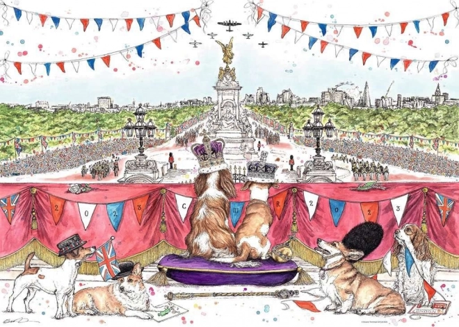 Sestavljanka kronanje 1000 koščkov