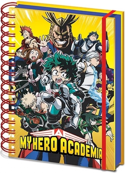 Ring-bound Notebook My Hero Academia