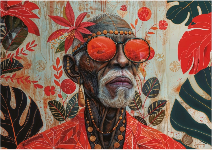 Puzzle EDUCA Tropische beschermer 500 stukjes