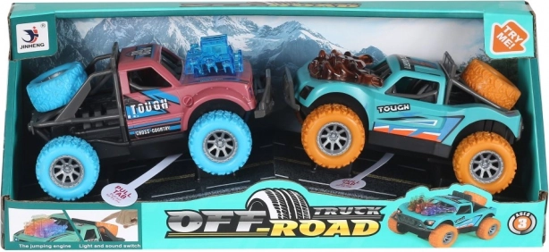 Auto se světelnými a zvukovými efekty