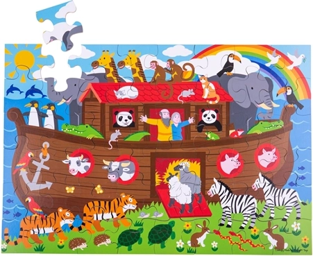 Floor Puzzle Noah's Ark 48 Pieces by Bigjigs Toys
