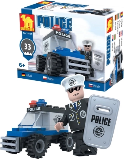 Police Car Building Set