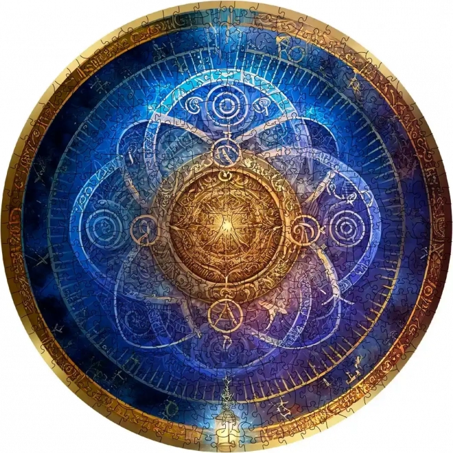 Houten puzzel Blauwe Dierenriem 250 stukjes WOODEN CITY