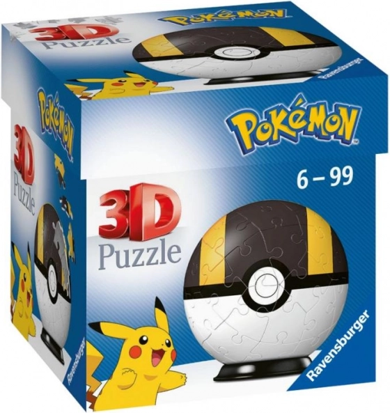 Ravensburger 3D sestavljanka POKÉMON Ultra Ball – 54 kosov