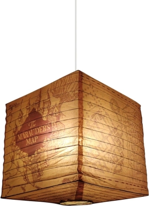 Paper Lampshade Harry Potter Marauder's Map