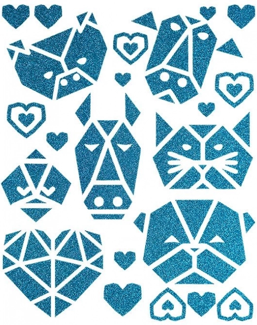 Transferts thermocollants animaux mignons – grande planche