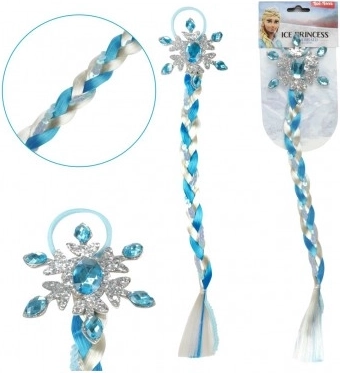 Ice Princess Hair Extension Braid with Sequins